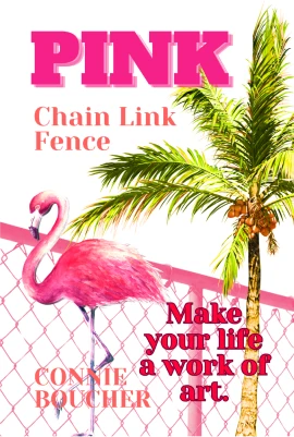 Pink Chain Link Fence Book